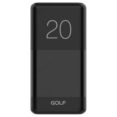 Power Bank 20000 mah GOLF G81 G81_Black