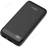 Power Bank 20000 mAh 2.1А GOLF LCD22 LED дисплей/Micro usb,Type-C