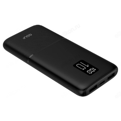 Power Bank 10000 mah GOLF P10LCDPD_Black-1