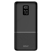 Power Bank 10000 mah GOLF P10LCDPD_Black