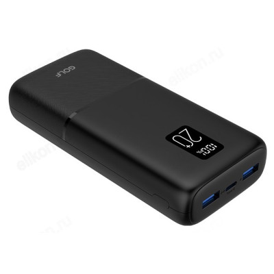 Power Bank 20000 mah GOLF P20LCDPD_Black-1