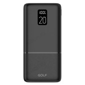 Power Bank 20000 mah GOLF P20LCDPD_Black