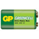 Батарейка 6F22 крона GP 9V 1604G Green