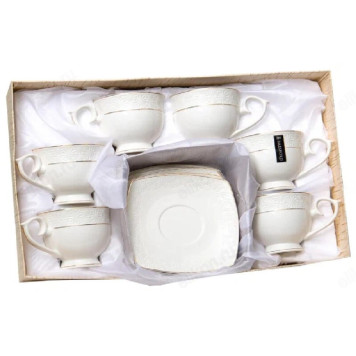 Набор чайный "Грация Нежность" 179-01004, 6 персон,12 предметов-1