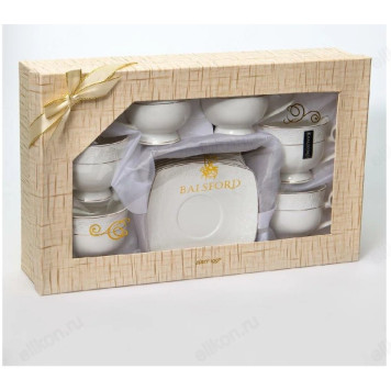 Набор чайный "Грация Нежность" 179-01004, 6 персон,12 предметов-3