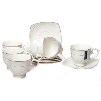 Набор чайный "Грация Нежность" 179-01004, 6 персон,12 предметов