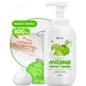 Жидкое крем-мыло GRASS MILANA мыло-пенка Сливочно-фисташковое мороженое 0, 5л 125421