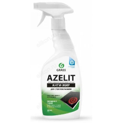 Средство Антижир для стеклокерамики GRASS Azelit 600мл 125642 спрей кр8шт-1