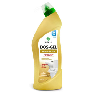 Средство для дезинфекции, чистящий гель DOS GEL Premium (750 мл) 125677