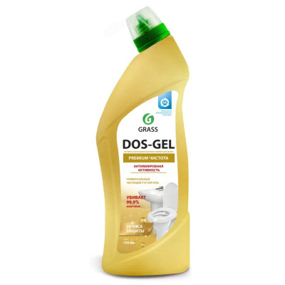 Средство для дезинфекции, чистящий гель DOS GEL Premium (750 мл) 125677