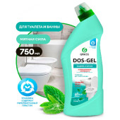 Средство для дезинфекции, чистящий гель GRASS DOS GEL Мятная сила 750мл 125679