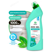 Средство для дезинфекции, чистящий гель GRASS DOS GEL Мятная сила 1000мл 125683