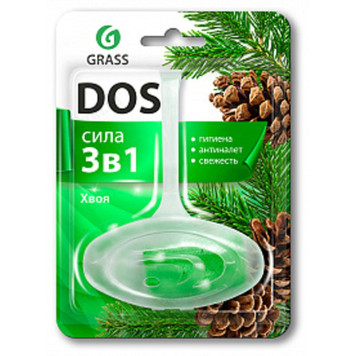 Блок подвесной для унитаза DOS 3в1 Хвоя 125851-1