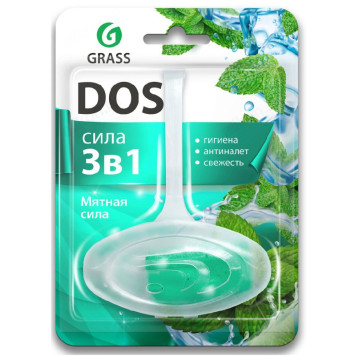 Блок подвесной для унитаза DOS 3в1 Мятная сила 125853