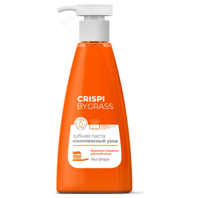 Паста зубная Grass Crispi 250мл 126078.Комплексный уход