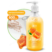 Жидкое крем-мыло GRASS MILANA Молоко и мед 0,5л 126100 Жидкое крем-мыло GRASS MILANA Молоко и мед 0,5л 126100