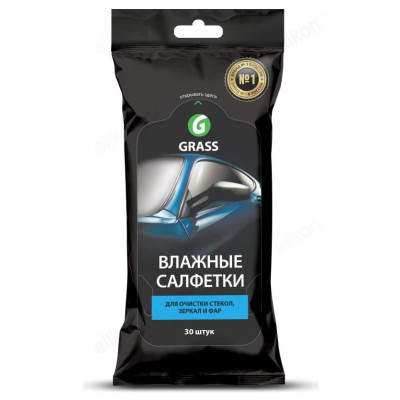 Салфетка влажная для очистки стекол, зеркал и фар IT-0313