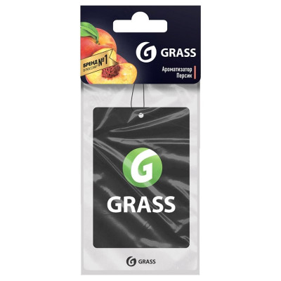 Ароматизатор картонный GRASS персик ST-0402