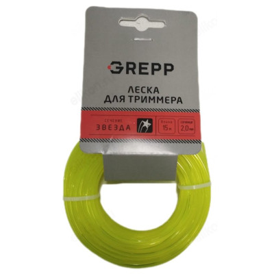 Леска для триммера ЗВЕЗДА 2,0*15м 105-1011 /1/240/-1