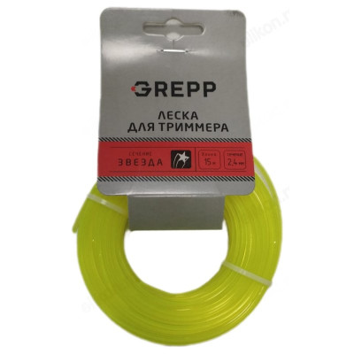 Леска для триммера ЗВЕЗДА 2,4*15м 105-1011-24-1