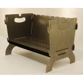 Мангал Гренадёр сборный 40(65)*29*25см-7