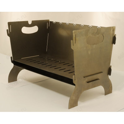 Мангал Гренадёр сборный 40(65)*29*25см-7