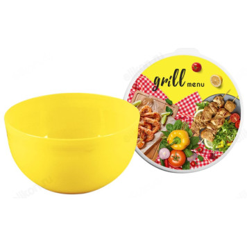 Миска с крышкой GRILL MENU 0.6л-1