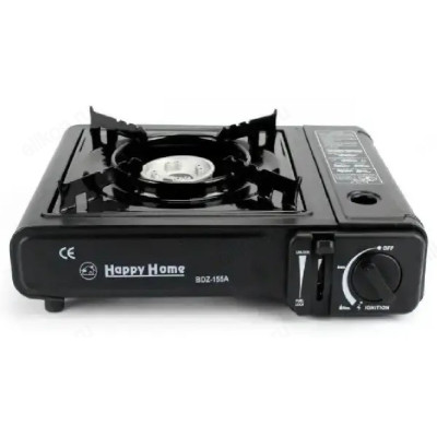 Плита газовая Happy Home BDZ-155+переходник