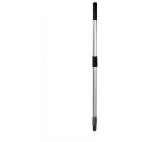 Черенок металл для швабры и щетки, 120см, телескоп, серый HAPPY PANDA HP-MH05