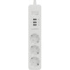 Удлинитель с USB зарядкой HARPER UCH-325 3гн+3USB, 3м. White