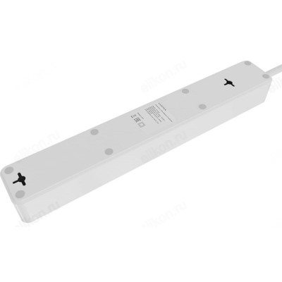 Удлинитель с USB зарядкой HARPER UCH-560 5гн+3USB, 3м. White-7