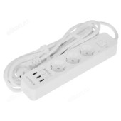 Удлинитель с USB зарядкой HARPER UCH-420 White Удлинитель с USB зарядкой HARPER UCH-420 White