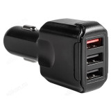 Зарядка авто HARPER CCH-7722 Black QC3.0