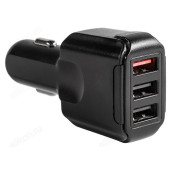 Зарядка авто HARPER CCH-7722 Black QC3.0