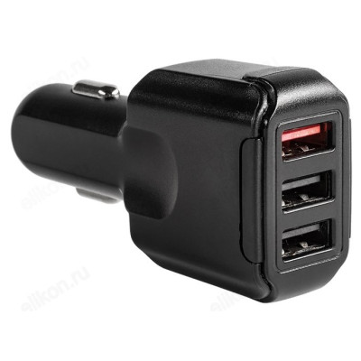 Зарядка авто HARPER CCH-7722 Black QC3.0