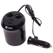 Разветвитель прикуривателя автомобильный HARPER DP-186