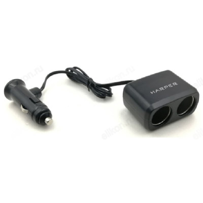 Разветвитель прикуривателя автомобильный HARPER DP-190