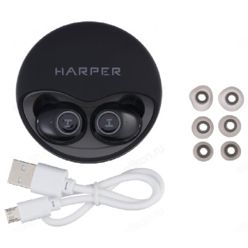 Беспроводные наушники Harper HB-522, черный-4