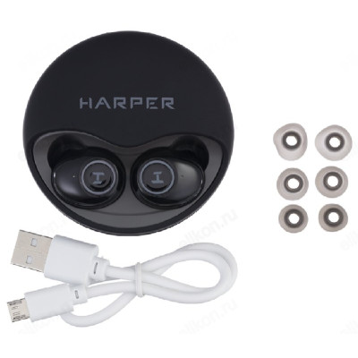Беспроводные наушники Harper HB-522, черный-4