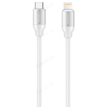 Кабель USB Type-C - 8pin 1м 2A HARPER SCH-570 White