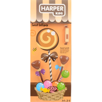 Наушники проводные Harper Kids H-31, коричневый-1