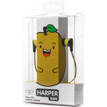 Наушники проводные Harper Kids H-34, желтый-1