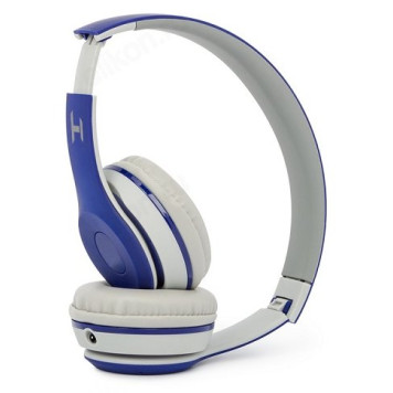 Гарнитура Bluetooth накладная HARPER HB-212 blue-1