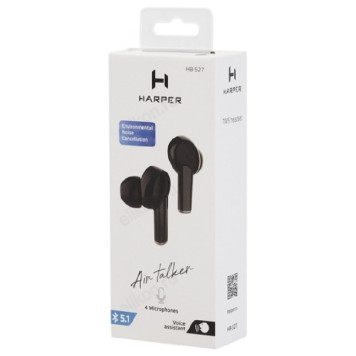 Беспроводные наушники Harper HB-527, черный-4