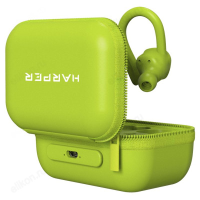 Беспроводные наушники Harper HB-551, зеленый-6