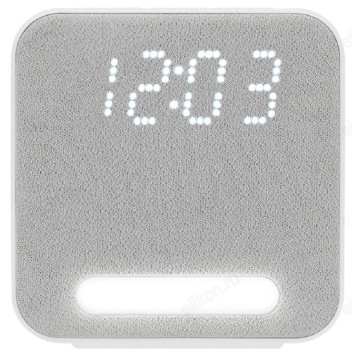 Радиобудильник HARPER HCLK-2060 white gray-white led