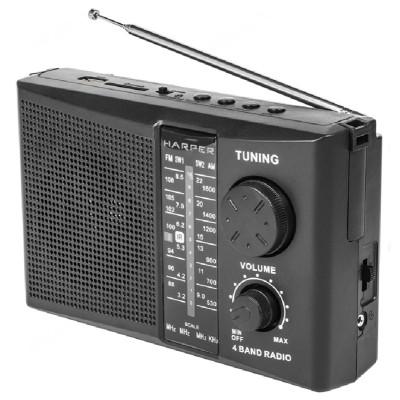 Радиоприемник HARPER HDRS-288 black-3