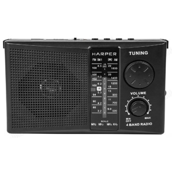 Радиоприемник HARPER HDRS-288 black-5