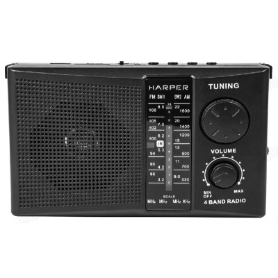 Радиоприемник HARPER HDRS-288 black-5
