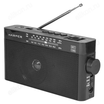 Радиоприемник HARPER HDRS-377 black